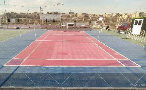 زمین بدمینتون شماره 3 چهل بازه